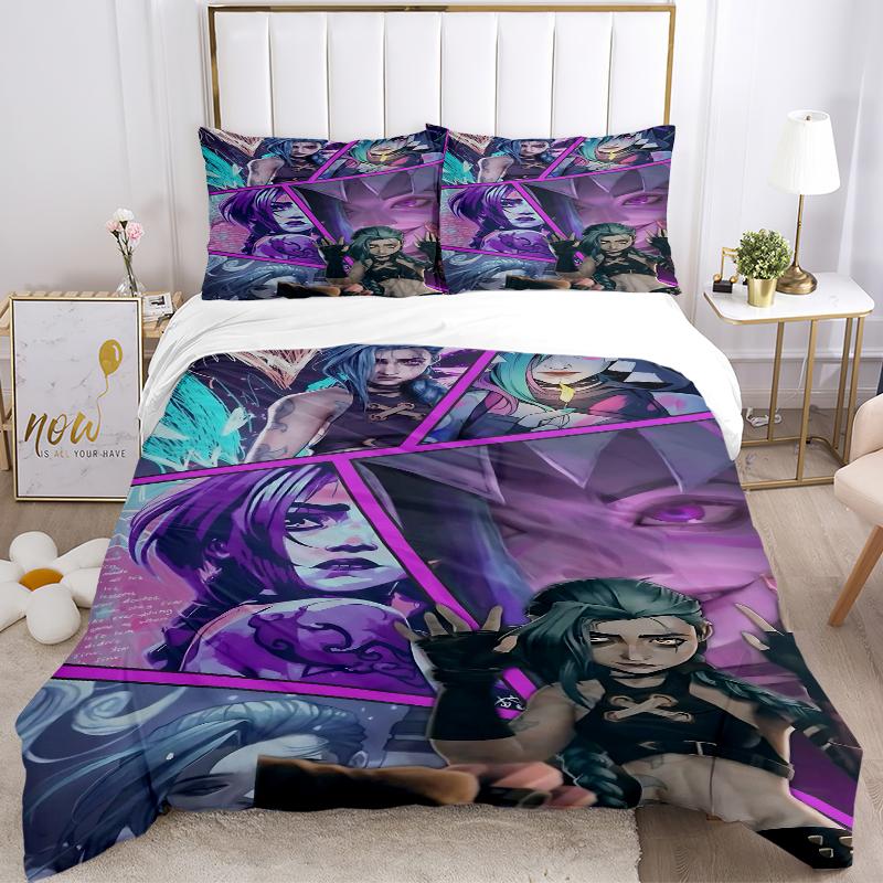 3Pcs Fantasy Warrior Collage Bedding Sets For All Sizes New 3D Printed Bed Cover Comforter Duvet Cover Pillowcase Bedroom Decoration