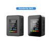LCD Digital Color Screen CO2 Detector 5 in 1 Formaldehyde TVOC Tester Portable Multifunction Indoor Air Quality Monitor