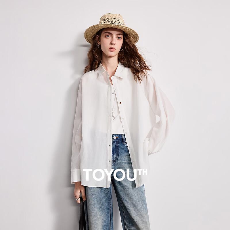 Chuyu Women s Lyocell Ramie Long Sleeve Shirt M