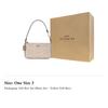 Coach Nolita PVC Leather Pochette Handbag Small Women's Apricot CW426-SVPWH