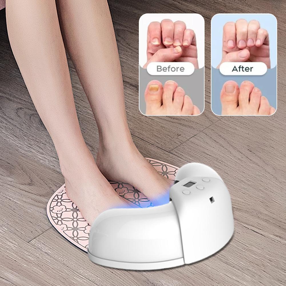 UV LED Nail Lamp Foldable Professional Curing Lamp with Display Screen Nail Art Lamp for Fingernail & Toenail Gel Based Polishes