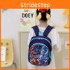 Ne Zha Pattern Kids School Backpack With Ventilated Nylon Material For Toddlers