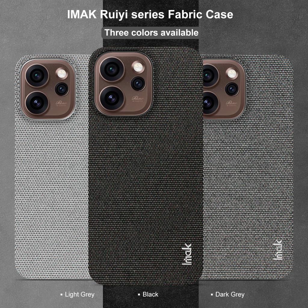 For OPPO Reno 15 Pro Max 5G Global Phone Case IMAK Ruiyi Series Fabric Case