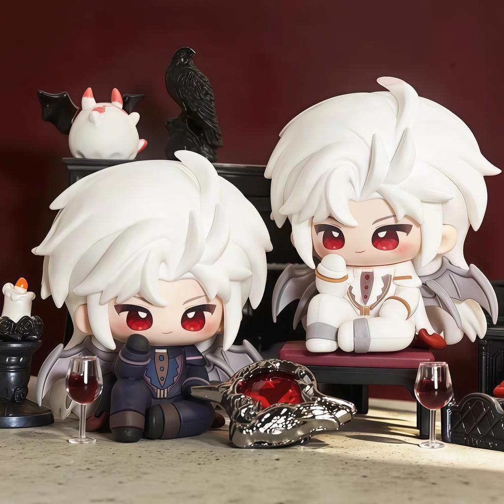 Mini Love And Deepspace Sylus Silverwing Fiend Figurka Anime Soška Model Stolní Ozdoba Sběratelské Hračky Dekor Dárek pro Fanoušky Hry