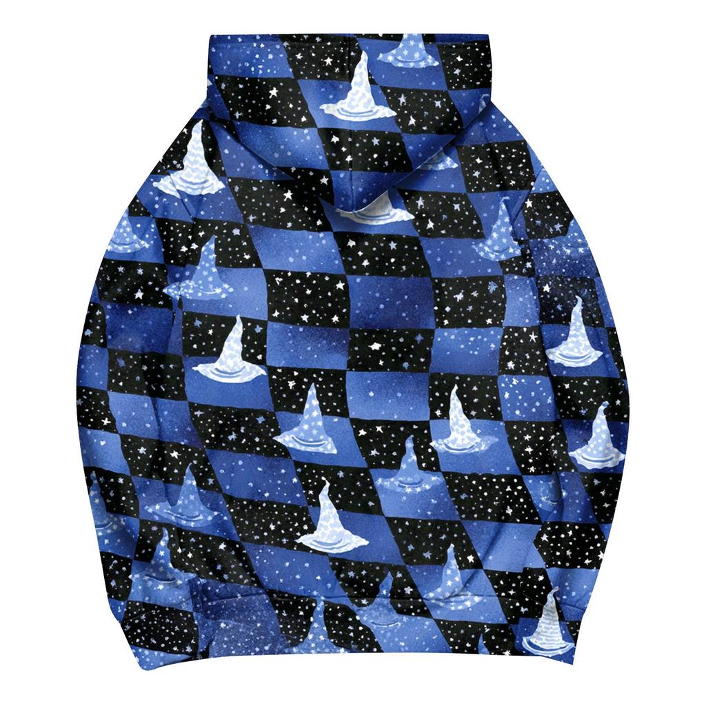 Women's Fashion Casual Halloween Print Long Sleeve Hoodie