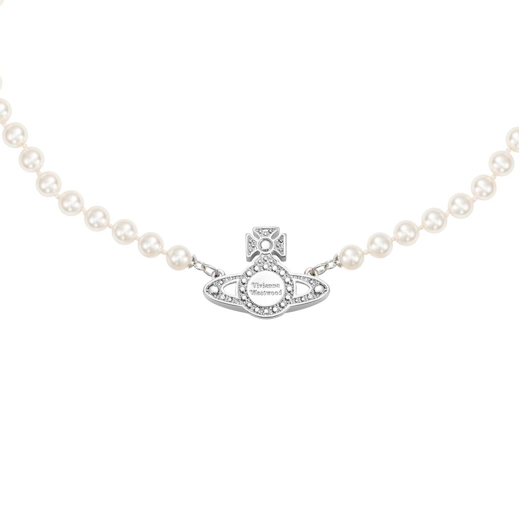 VIVIENNE WESTWOOD Brass Necklaces Women's Silver 6301011G02P308P308