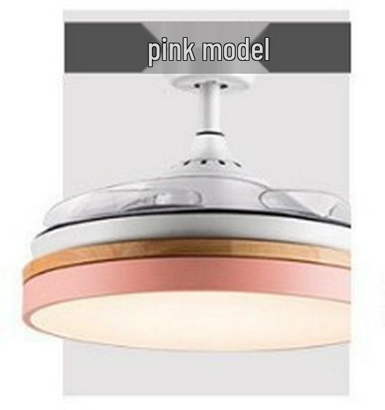 Smart LED Ceiling Fan Light for Home and Study - Modern Design for Bedroom or Restaurant
