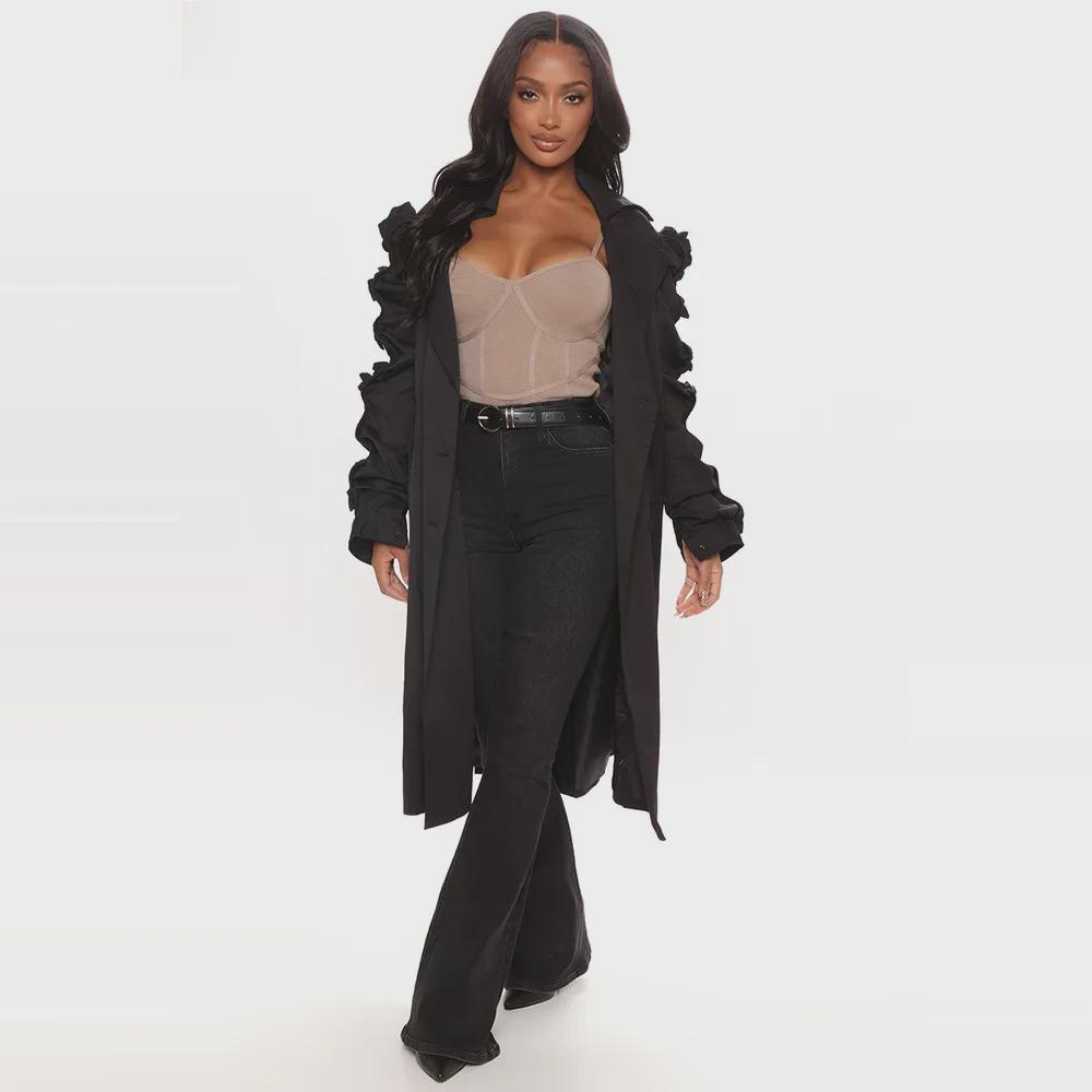 Women's European & American Flare Jeans, Plus Size, Sexy Hip-Lifting Style, Pencil Fit, JN20.