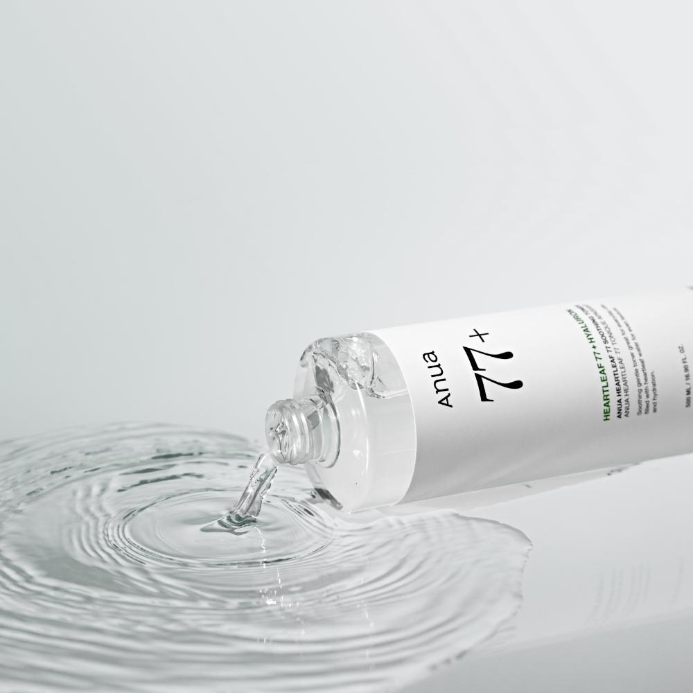 Anua Heartleaf 77 Soothing Toner (500ml) – Calming & Hydrating Toner for Sensitive and Acne-Prone Skin, Korean