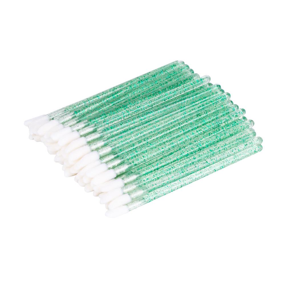 50 STUKS Wegwerp Make-up Kwasten voor Lippen & Wimpers – Draagbare Lippenstift & Wimper Extensions Applicators