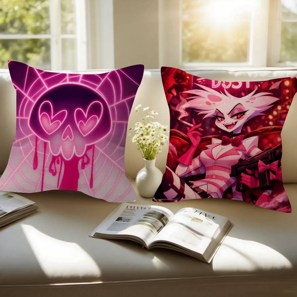 Anime Hhazbin Hhotel Angel Dust Personalisierte Kissenhülle Kinderzimmer Wilde Party Dekor Kissenbezug Kind Geburtstag Dusche Geschenk