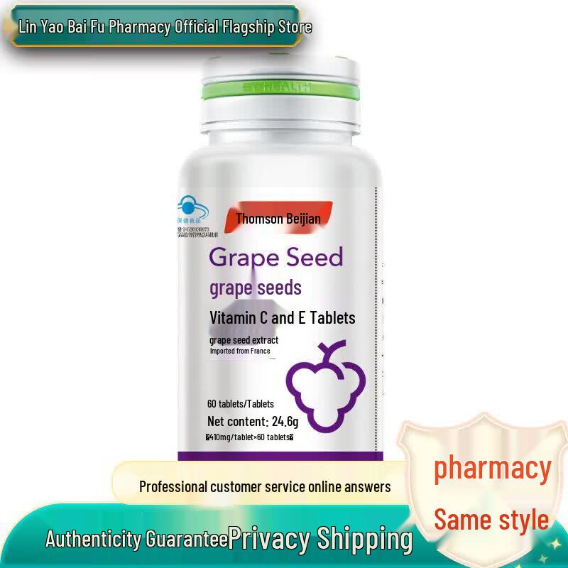 By-Health Grape Seed Vitamin C & E Tablets