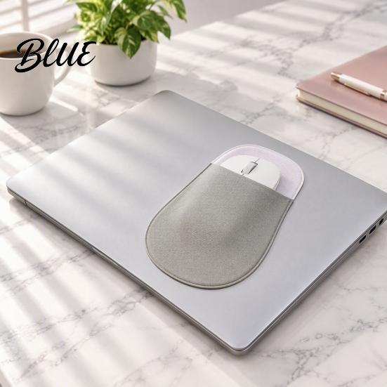 Stretchable Mouse Case Storage Computer Pouch Self Wireless Sleeve for Notebook Adhesive Universal Peripherals Bag