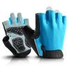 Bicycle Cycling Gloves Half Finger Spring and Summer Men and Women Road Mountain Bike Gloves Short Finger Anti Slip Shock Absorbing Bicycle Equipment