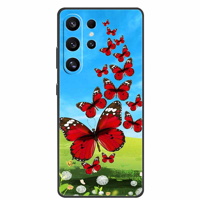 Pro Samsung Galaxy S26 Ultra Pouzdro Ochranný Silikonový Zadní Kryt Pouzdra Pro Samsung S26 Ultra Zvířecí Telefon Funda S 26 Ultra Coque