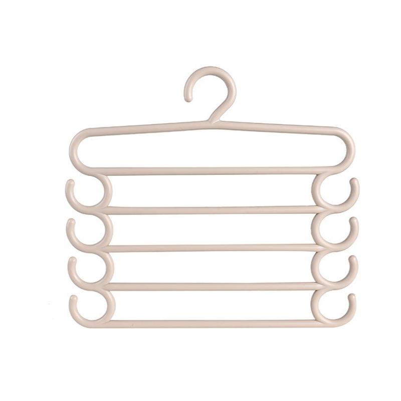1PC Multi-Layer Storage Magic Pants Rack Home Dormitory Pants Hanging Storage Arrangement Hanging Pants Scarf