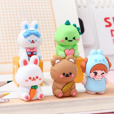 Niedlicher Cartoon Anspitzer Kawaii Mini Anspitzer Tragbarer Stiftspitzer Kinder
