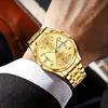 LOUIEJUELEN New Business Men's Quartz Watch Luminous Hands Versatile Calendar Trendy Men's Watch relogio masculino Watch for men