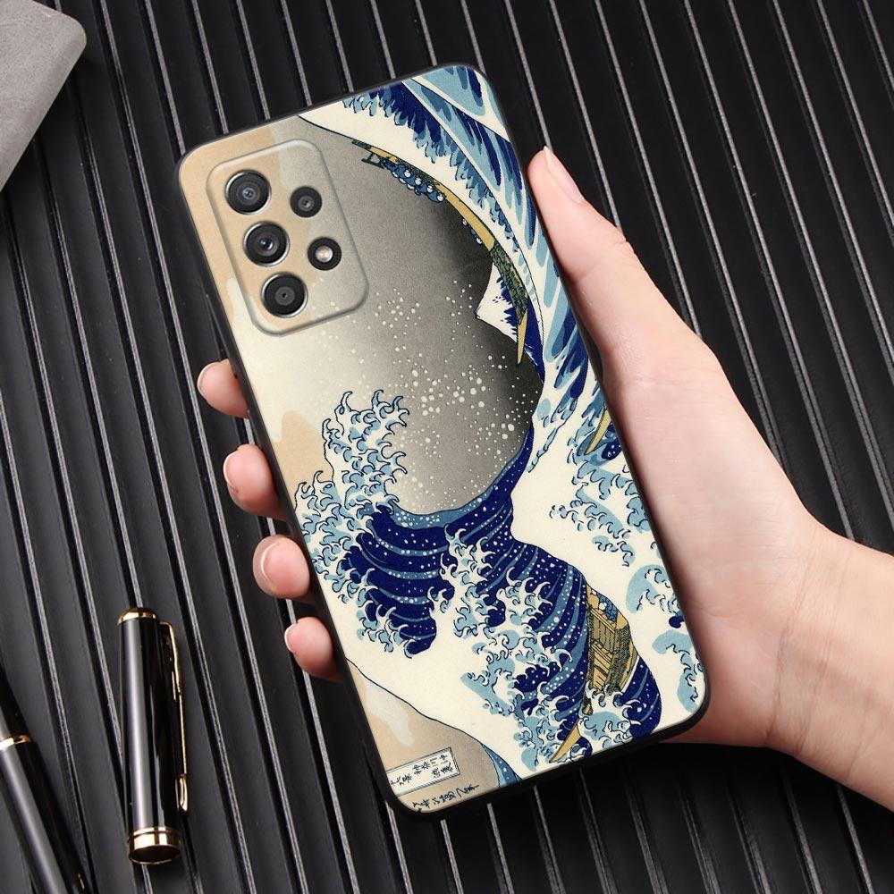 The Great Wave Katsushika Hokusai Phone Case For Samsung Galaxy A57 A56 A37 A55 A36 5G A26 A54 A52 A35 A34 A17 A16 A15 A07 Cover