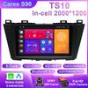 Video Player  Android 14 Carplay Car Stereo Radio GPS Navi WIFI Compatible For Mazda 5 2011-2013 Navigation Multimedia No 2din