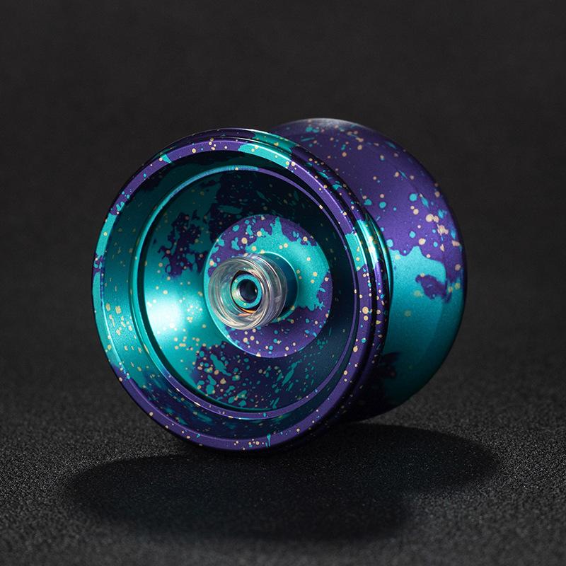Yoyo Professional Competition Metal Yo Yo Factory with 10 Ball Bearing Alloy Aluminum High Speed Unresponsive Toys for Kids Yoyo