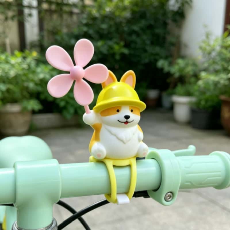 Xiaomi Cute Animal Windmills Electric Bike Ornaments - Unique Bicycle Decorations Riding Accessories
