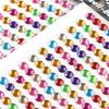 Colorful Crystal Sticker 1/2/3/5/10Sheet Diamond Graffiti Stickers Mini Crystal Diamond Cute Creative Stationery DIY Sticker ZYF