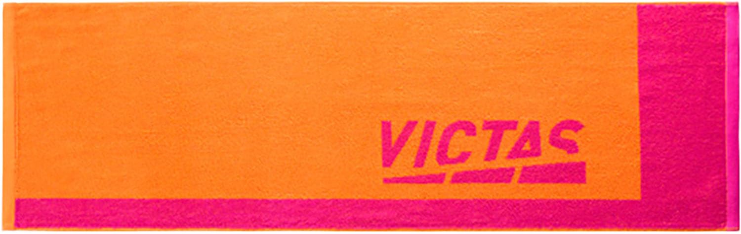 

VICTAS Table Tennis Sports 692501 Towel, Two-Tone Towel, Orange, оранжевый