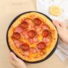 Bakeware Baking Tool Carbon Steel Non-Stick Pizza Baking Pan Mesh Tray Plate Round Deep Dish Pizza Pan Tray Mould