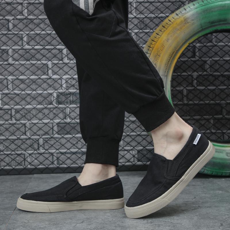 Fashion Men's Canvas Shoes Fashion New Korean Youth Versatile Men's Shoes Prevent Slippery Wear-resisting Shoes for Men BD22318