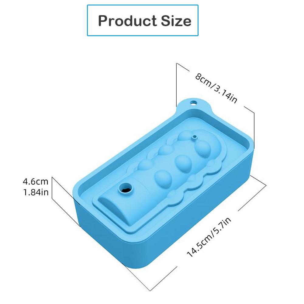 3D Whiskey Ice Cubes Mold, Funny Shape Ice Cube Tray Party Ice Molds for Cocktails