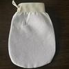 Cross All Black Exfoliating Scrubber: Dead Skin Remover & Back Scrubber Glove