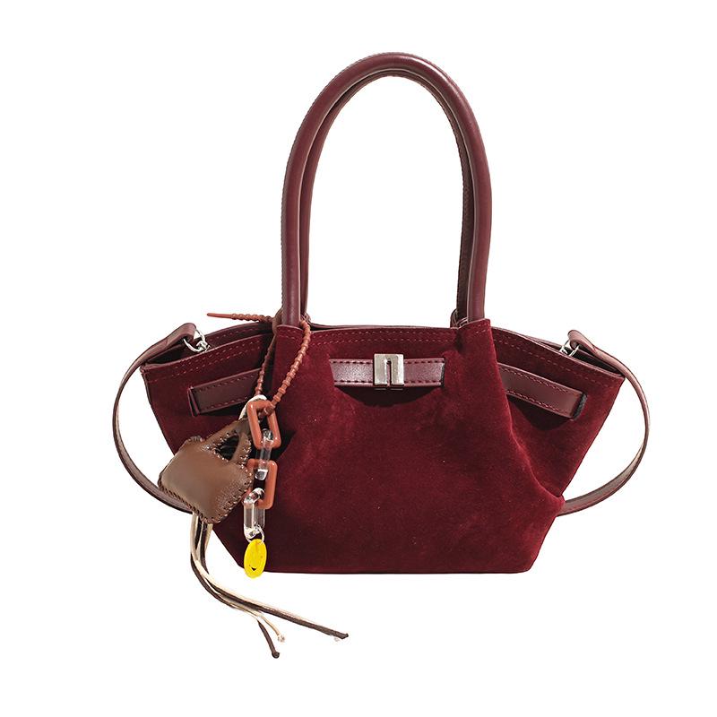 

Niche Versatile Crossbody Work Bag - Retro Pleated Women s Handbag, New Fashion 2025 Without Pendant