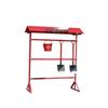 Conjunto de Equipamento de Combate a Incêndios: Suporte para Pendurar, Balde de Fogo, Pá de Ferro, Gancho de Fogo, Machado de Fogo