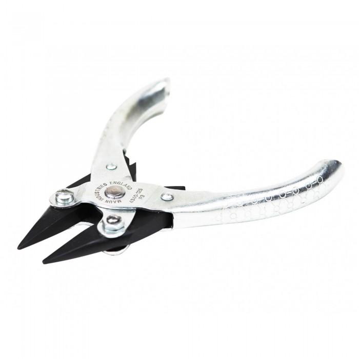 Maun Snipe Nose Parallel Pliers, Serrated Jaws 125mm