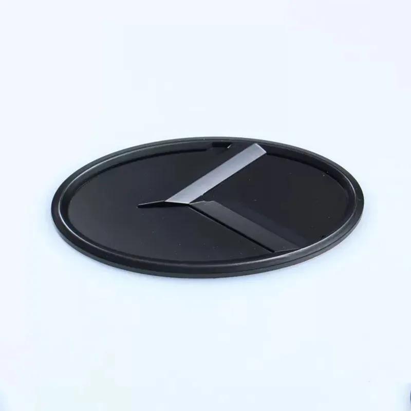 9 colors ABS K Logo Car Front Hood Rear Trunk Logo Emblem Badge Stickers for Kia Sportage Sorento Optima Forte Rio Stinger K5 hrkqj80