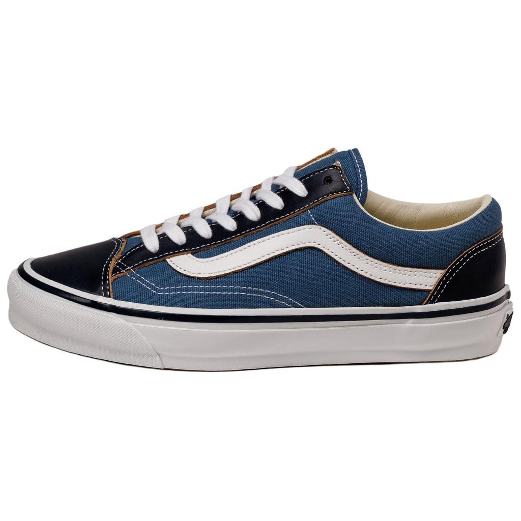 Vans Old Skool 36 Vibram Comfortable Versatile Low-Top Skate Shoes Unisex Sneakers Blue Black VN000D2GSN01