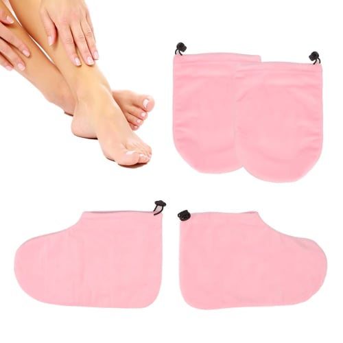 

Paraffin Wax Gloves, Paraffin Wax Bath Set, Paraffin Wax Gloves and Booties, Wax Bath Hand Mitt, Women s Spa Hot Wax Heat Treatment Mitt, Hand and Foo