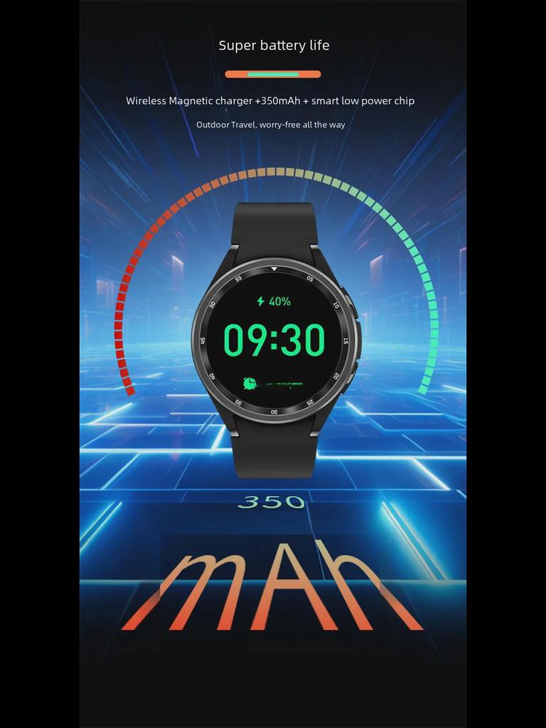 Chytré hodinky JS Watch7: Bluetooth hovory, Monitorování kyslíku v krvi/krevního tlaku, Počasí, Alipay, Multisportovní režimy