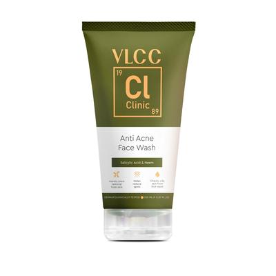 Clinic Anti Acne Face Wash 150 Ml For Acne Prone Skin With Salicylic Acid And Neem For Oil Control And Clearer Skin