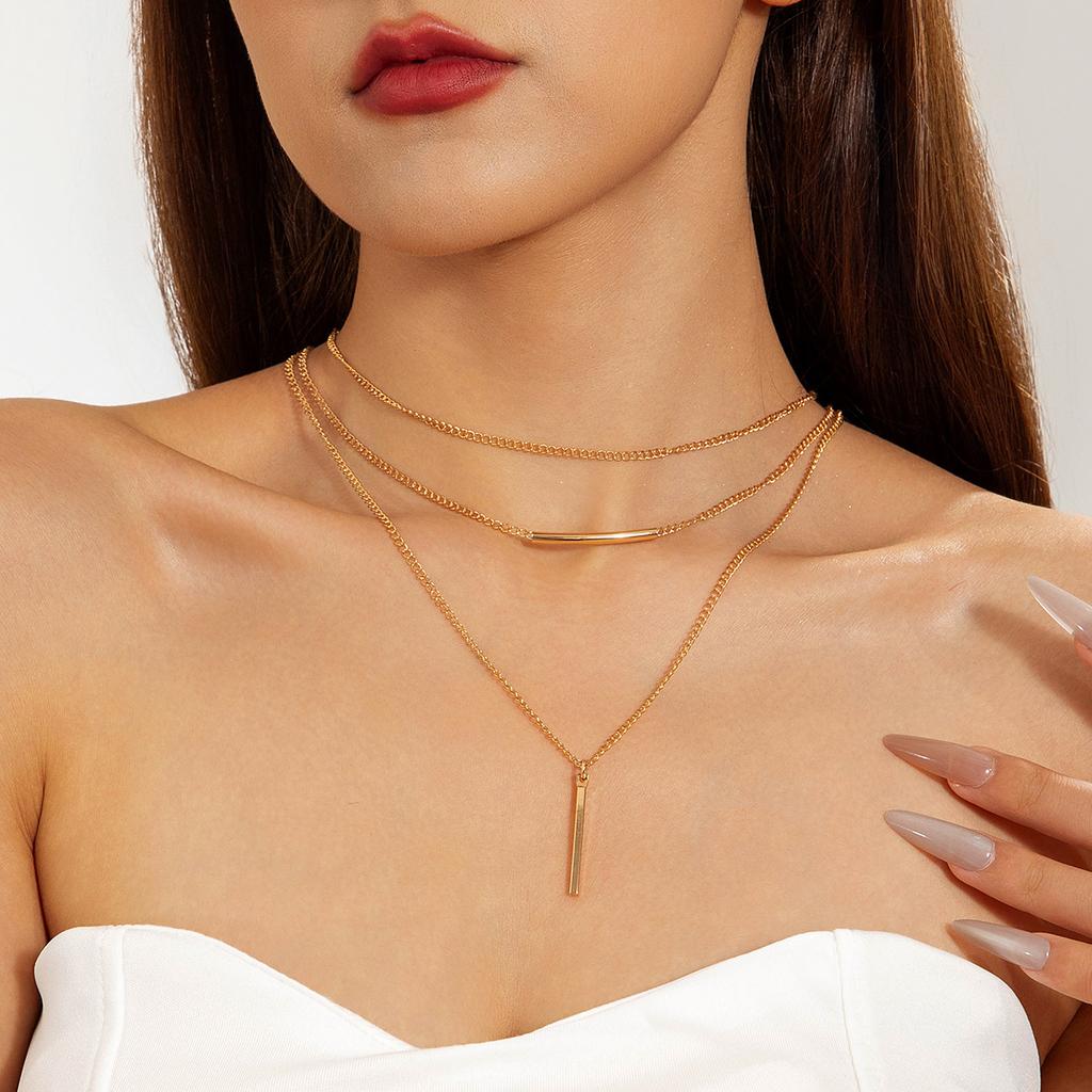 Lariat Necklace for Women Gold Long Necklaces for Women Dainty Drop Necklace Layered Beaded Twist Chain Y Shaped Necklaces