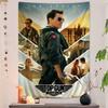 Top Gun Maverick Modern Movie Hanging Bohemian Tapestry Bohemian Wall Tapestries Mandala Kawaii Room Decor