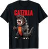 Cute Kitty Catzilla T-Shirt for Cat Moms & Dads Unisex T-Shirt