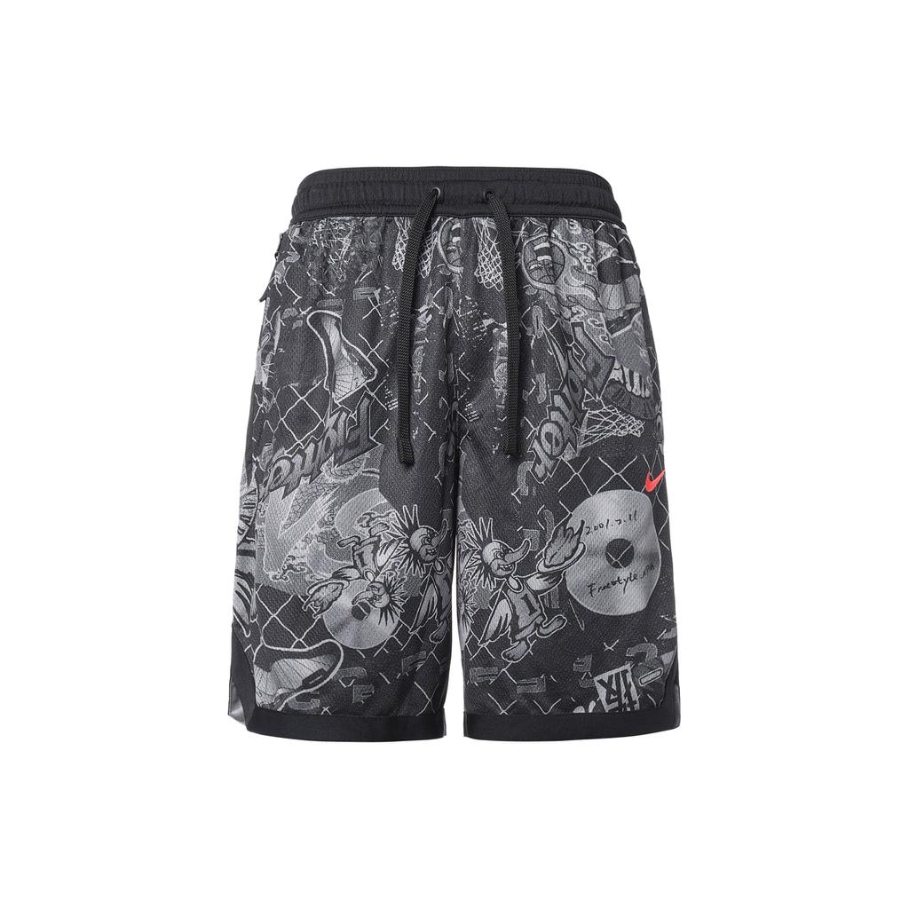 Nike Street Graffiti Basketball Shorts Men Bottoms Black CK1183-010