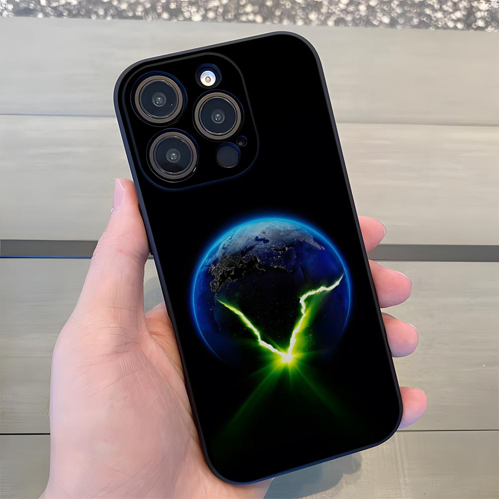 Movie A-Alien Romulus Phone Case For IPhone 17 Air 16 E Pro Max 15 14 13 Mini 12 Pro 11 Max Plus Black Soft Shell