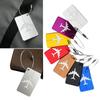 Reusable Luggage Tags Suitcase Name Id Card For Women Men Travel Luggage Suitcase Name Labels Travel Accessories