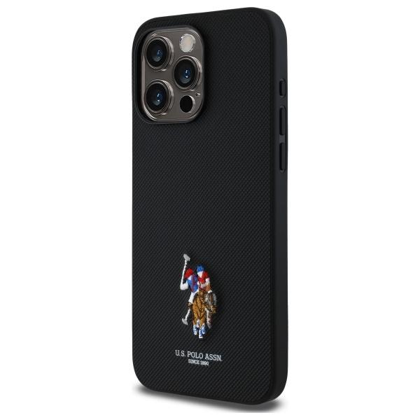 Us Polo Ushcp15Xpemk Iphone 15 Pro Max   6,7 Czarny/Black Embroidered Dh Color