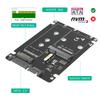 M.2 NGFF Msata SSDs To 2.5inch SATA3.0 M.2 SSDs Hard Disk Case Enclosure Protective Case for 2230 2242 2260 2280