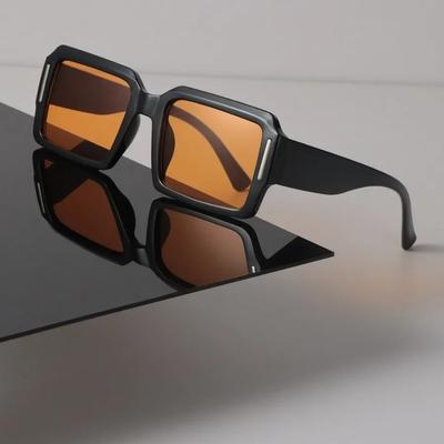 Fashion Square Sunglasses Women Men Retro Brand Designer Mirror Sun Glasses Female Male Candy Colors