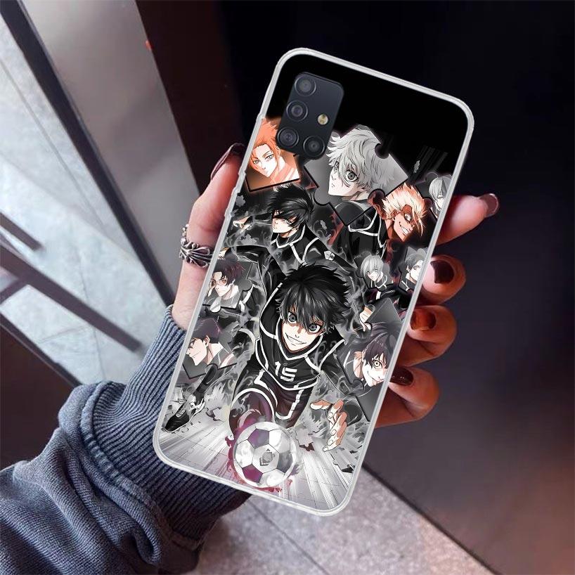 

Blue Lock Football Anime Phone Case For Samsung Galaxy A12 A52S A42 A32 A22 A51 A50 Note 20 Ultra 10 S10 Plus A71 A70 A31 A30 A1 Samsung A02S
